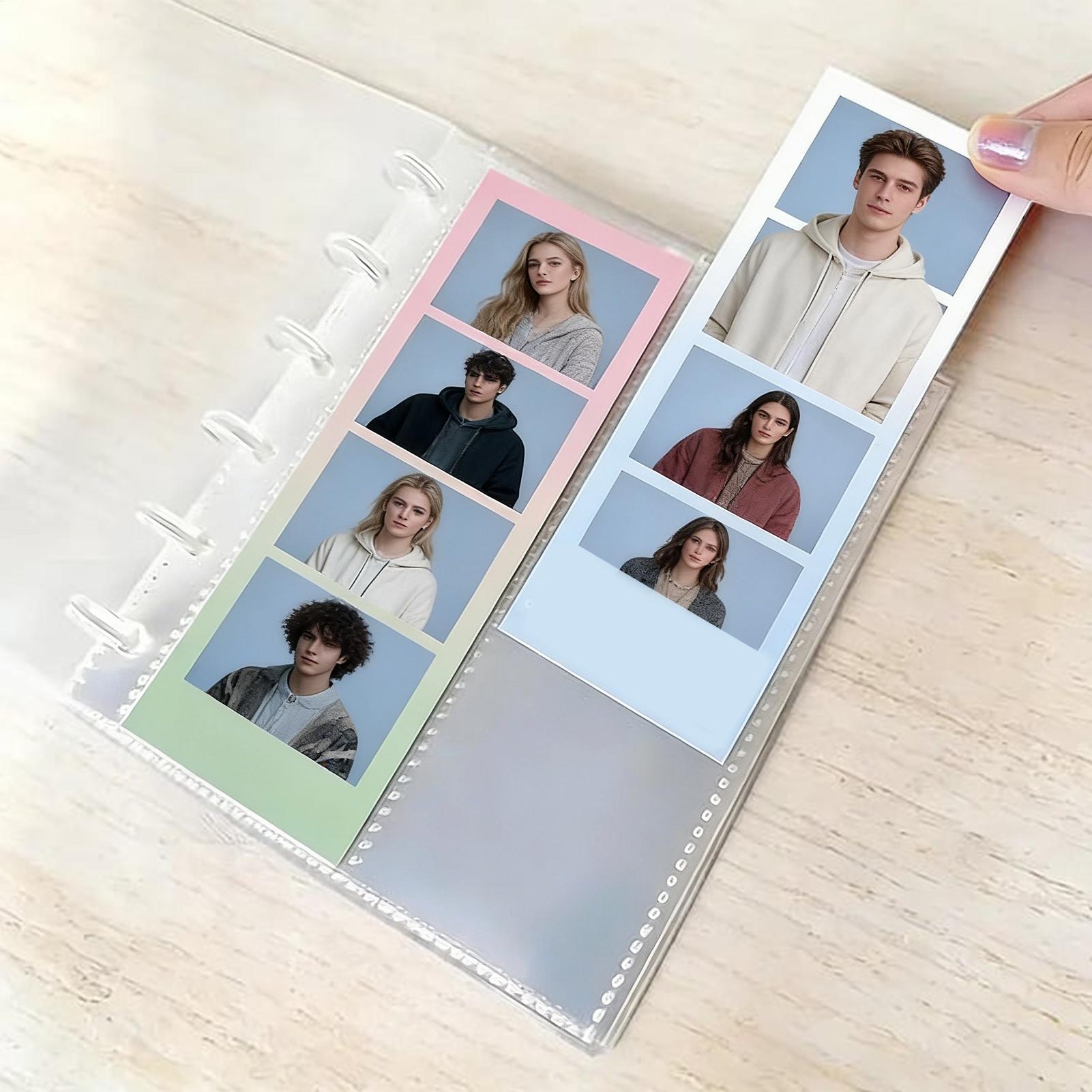Binding Comb Plastic - Transparent Photo Strip Album Protective Keepsake