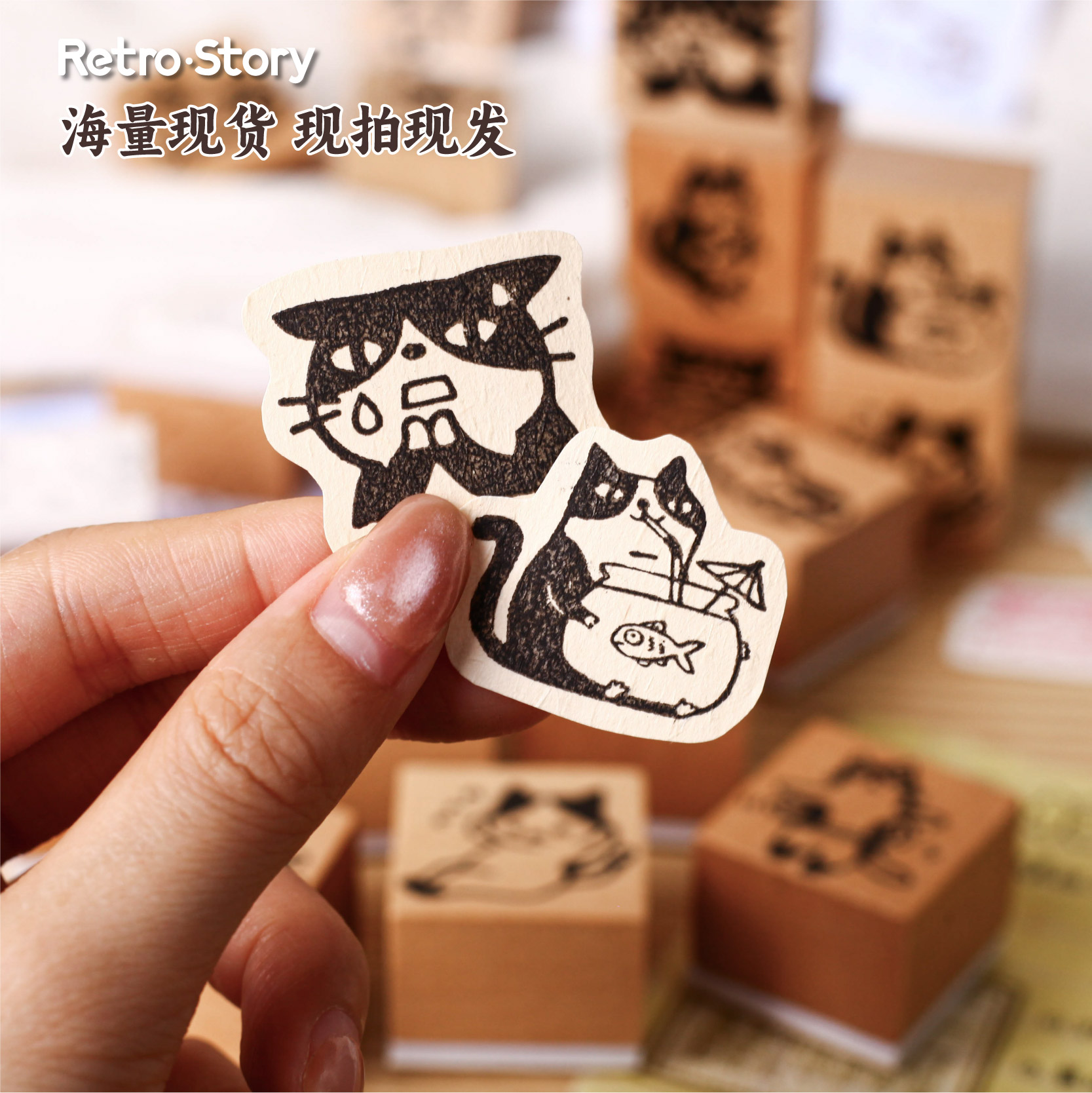 Cute Pet Alphabet Wooden Rubbe - Ideal Stationery & Office Supply ulasan dan harga