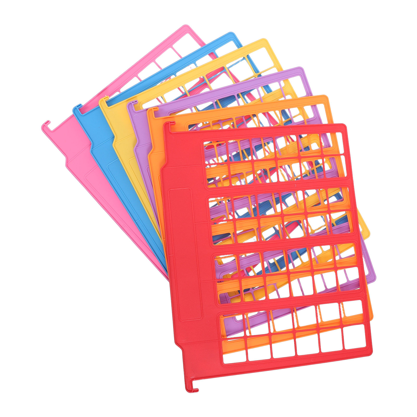 6Pcs Plastic Hanging File Divi - File Folder Hanging ulasan dan harga