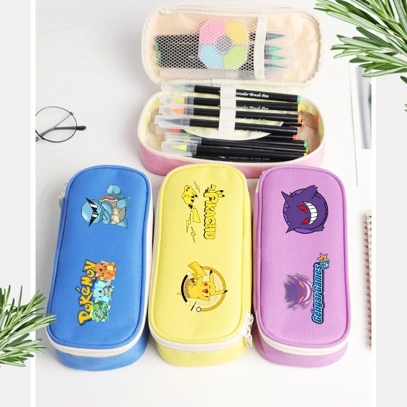 Pokemons Pikachu Pencil Case C - Stationery Supplier ulasan dan harga