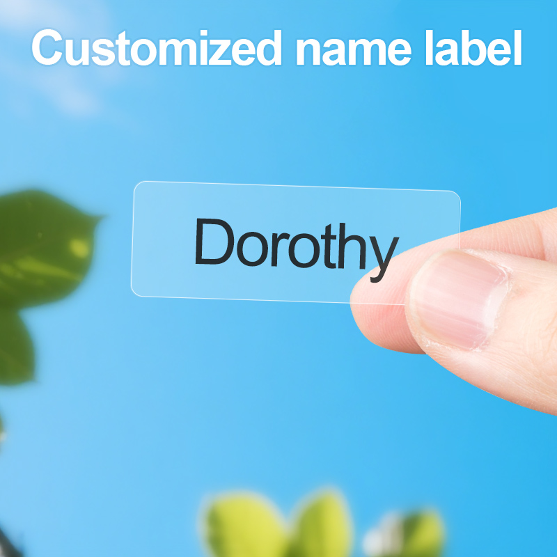 Custom Waterproof Name Sticker - Sticker Label Roll ulasan dan harga