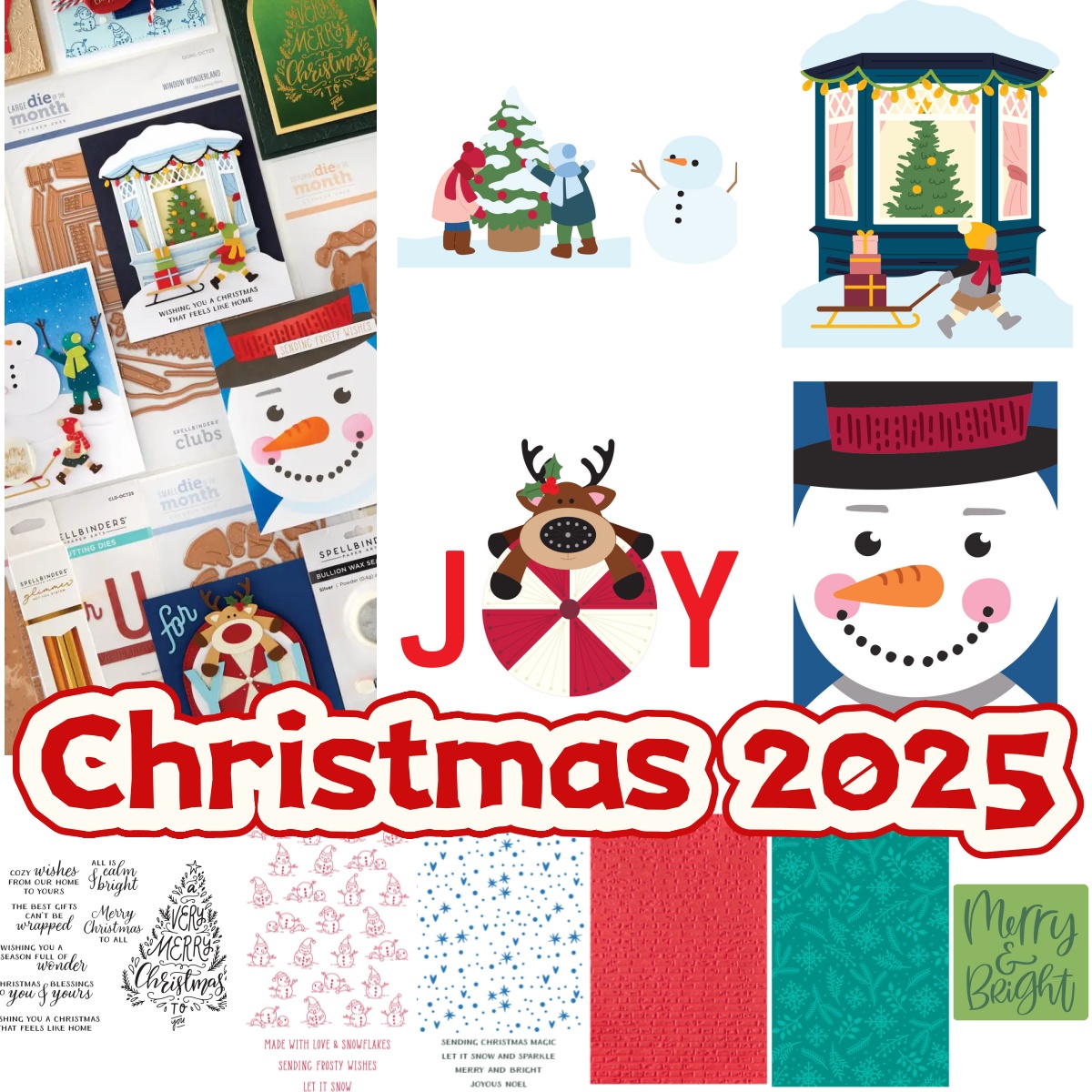 Christmas Snow Day Friend Coll - Wax Seal Stamp Kit ulasan dan harga