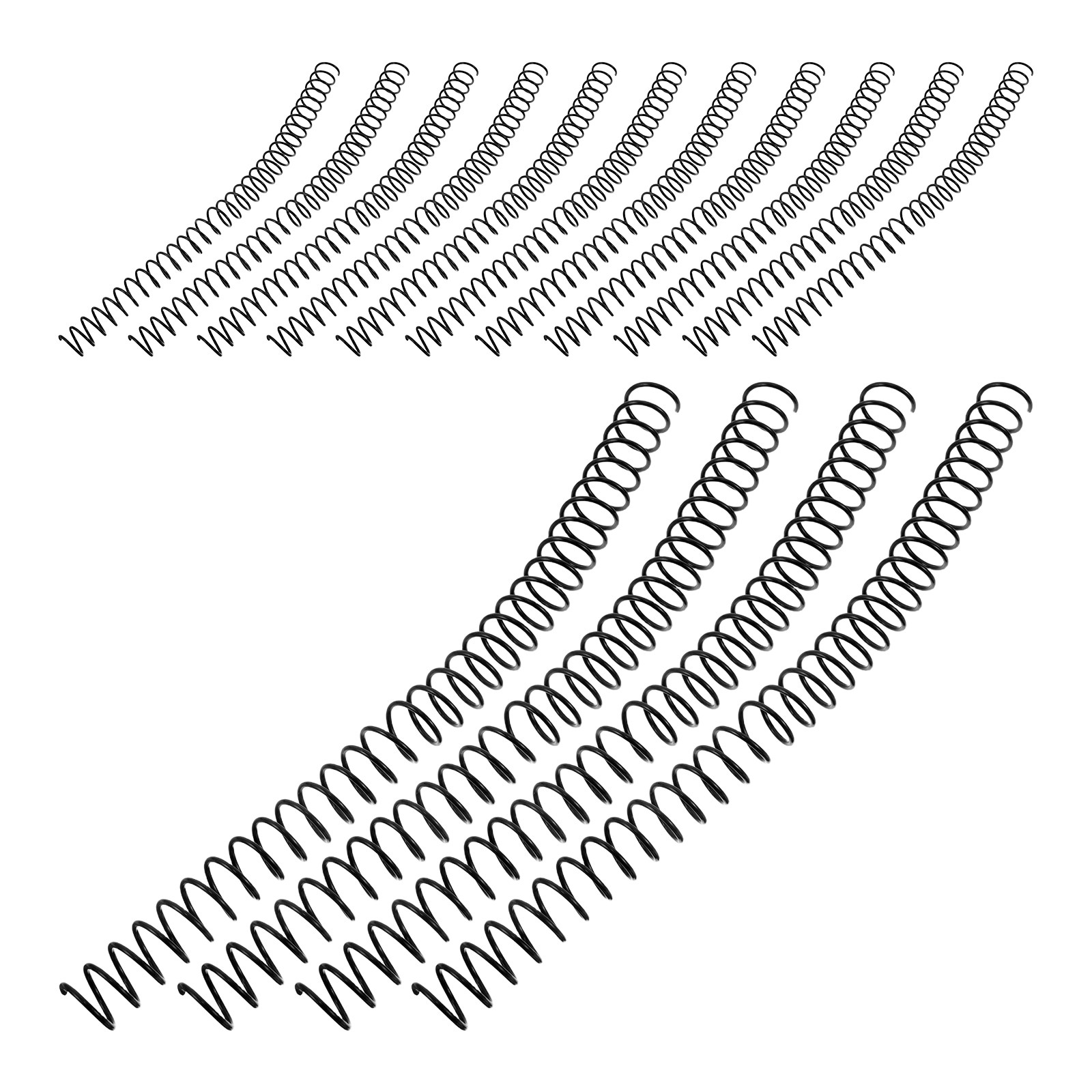 15Pcs Spiral Binding Coils Pla - Binding Comb Plastic ulasan dan harga
