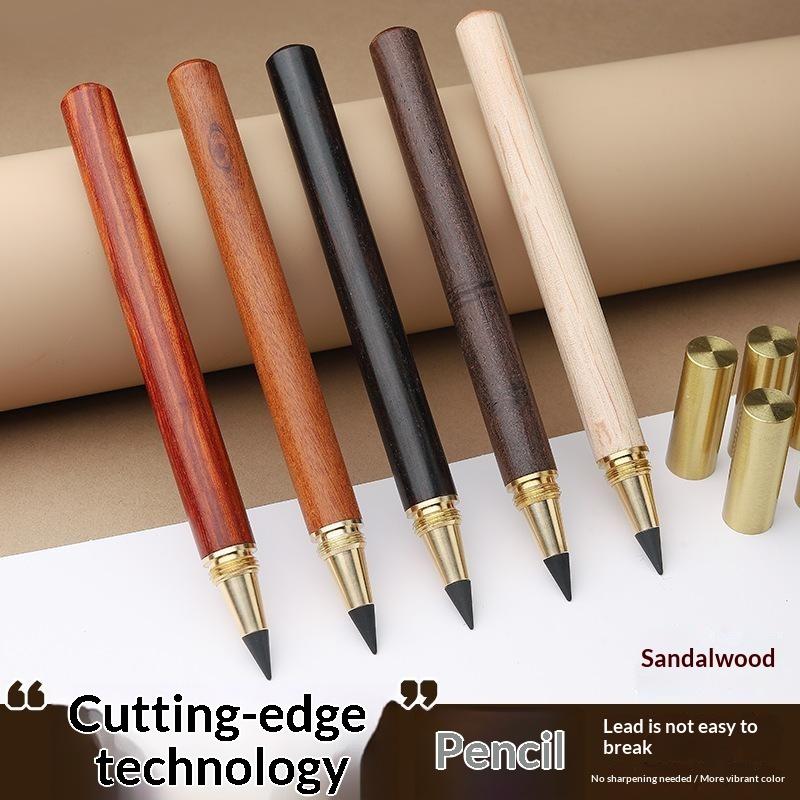Wooden HB No Ink Pencil Drawin - Is Stationery Office Supply ulasan dan harga