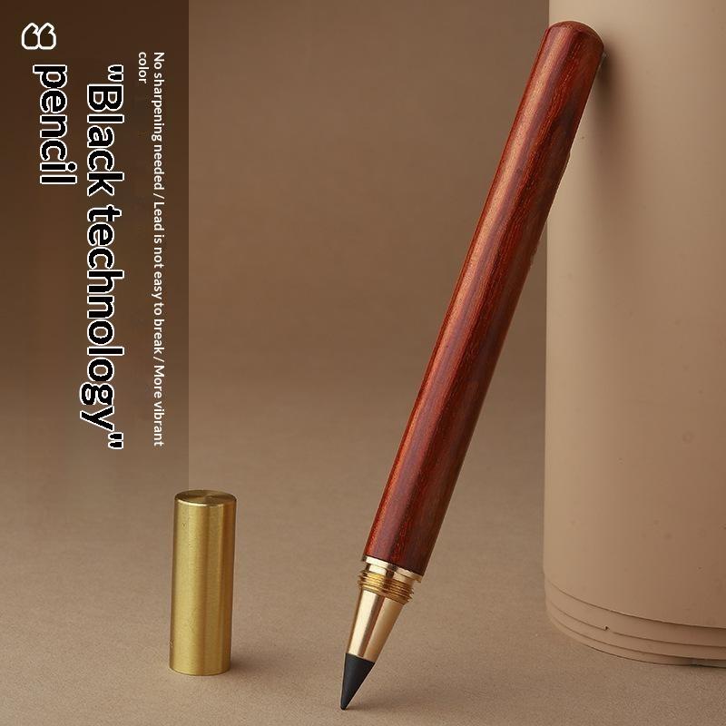 Wooden HB No Ink Pencil Drawin - Is Stationery Office Supply ulasan dan harga