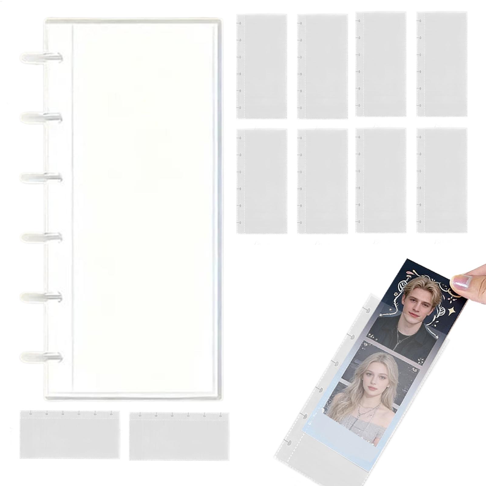 Transparent Photo Strip Album  - Binding Comb Plastic ulasan dan harga