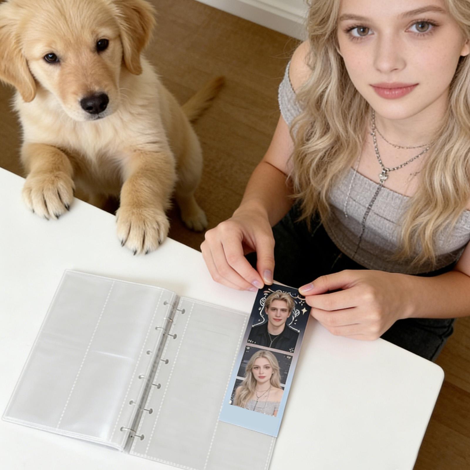 Transparent Photo Strip Album  - Binding Comb Plastic ulasan dan harga