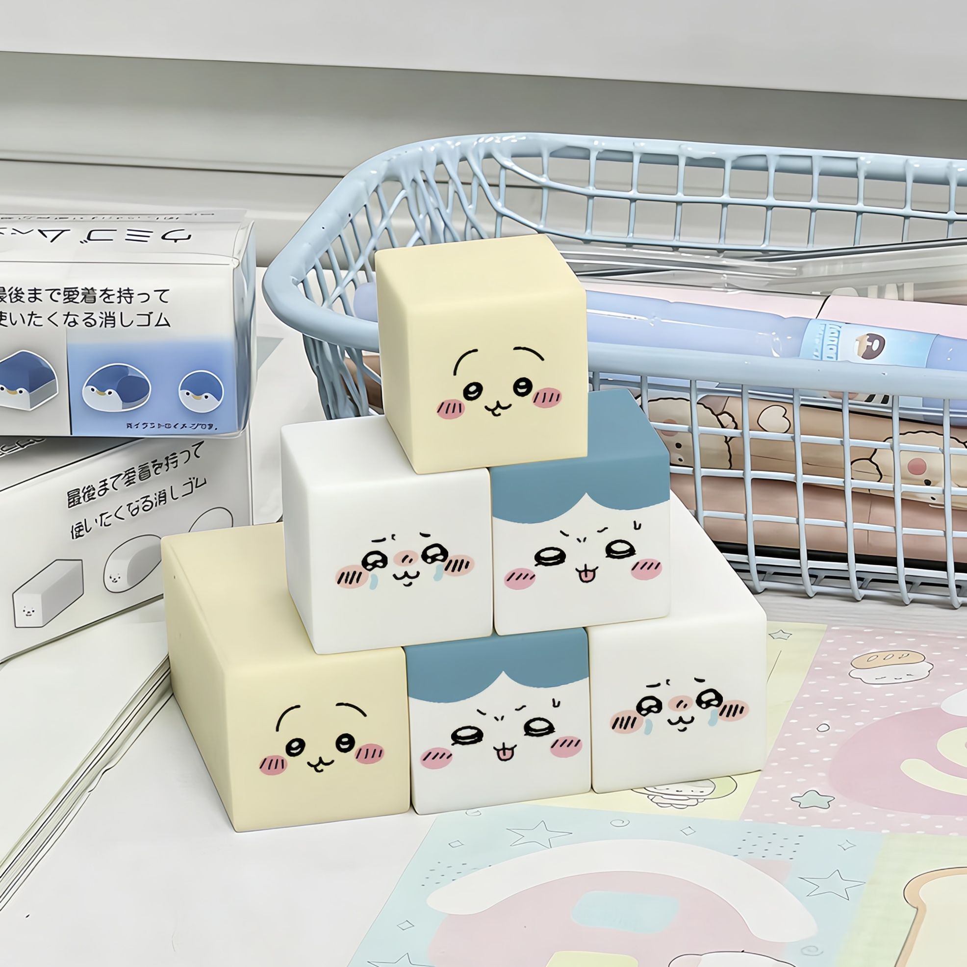 Chiikawa Eraser Cute Cartoon R - Stationery Supplier ulasan dan harga