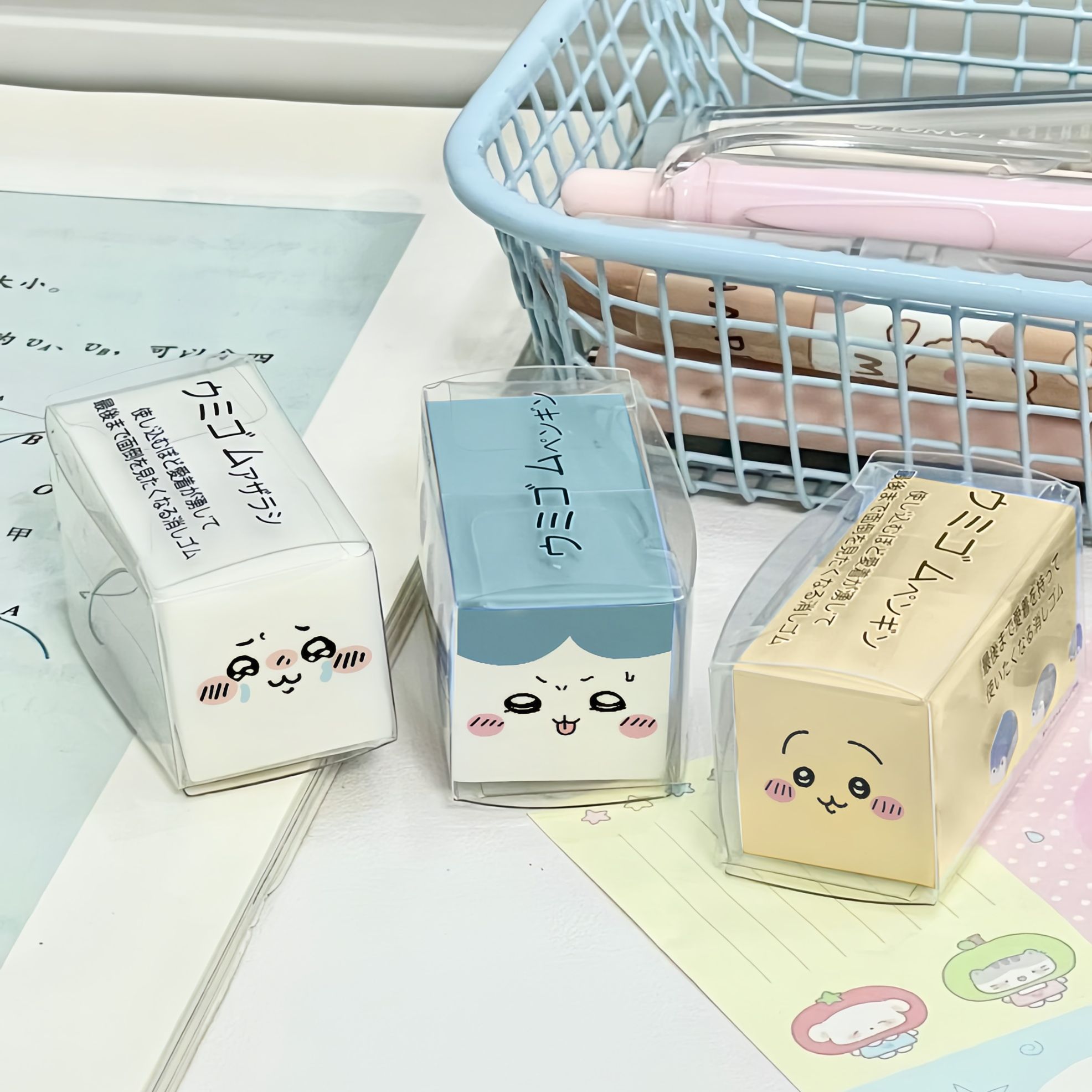 Chiikawa Eraser Cute Cartoon R - Stationery Supplier ulasan dan harga