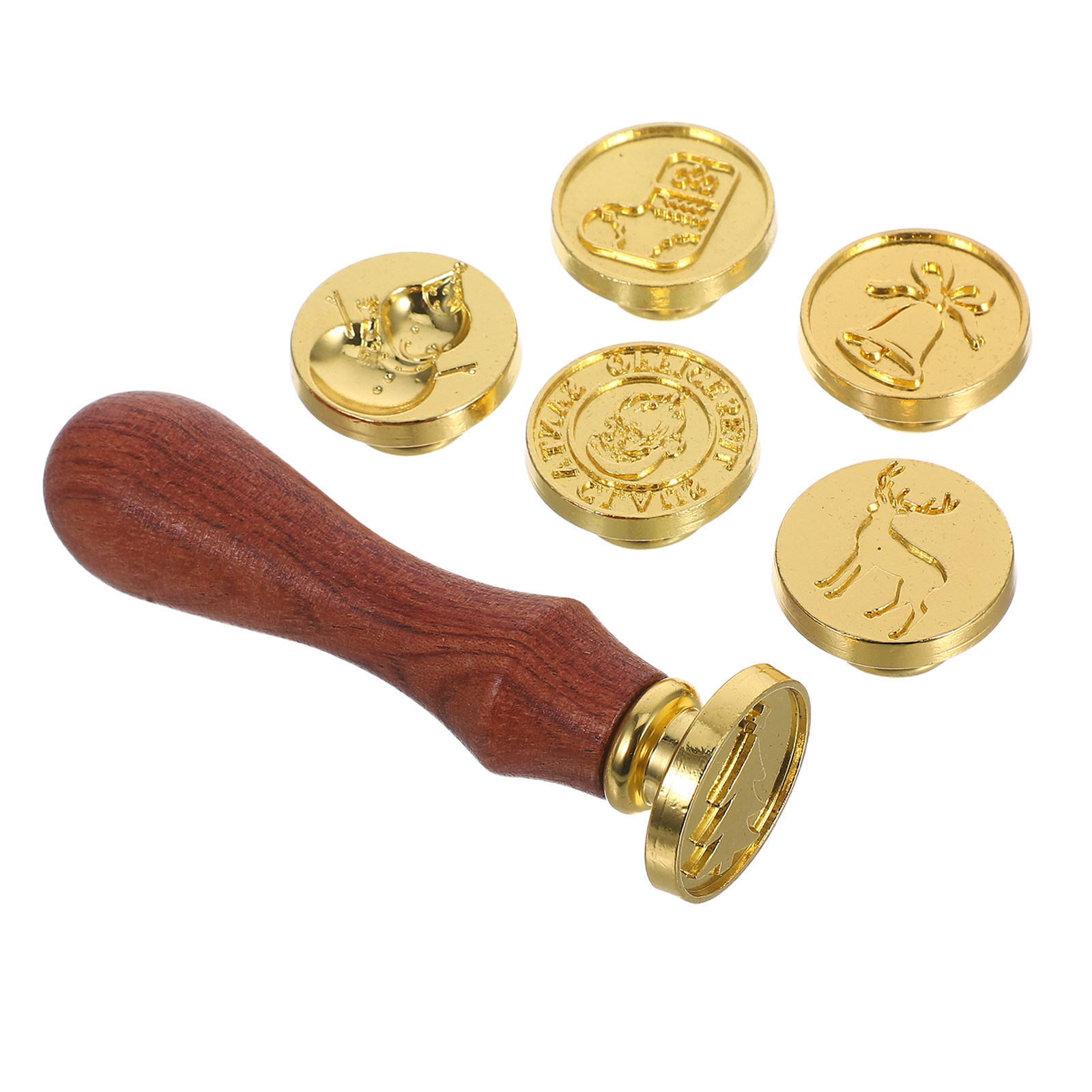 1Set Vintage Wax Seal Stamp Ki - Wax Seal Stamp Kit ulasan dan harga
