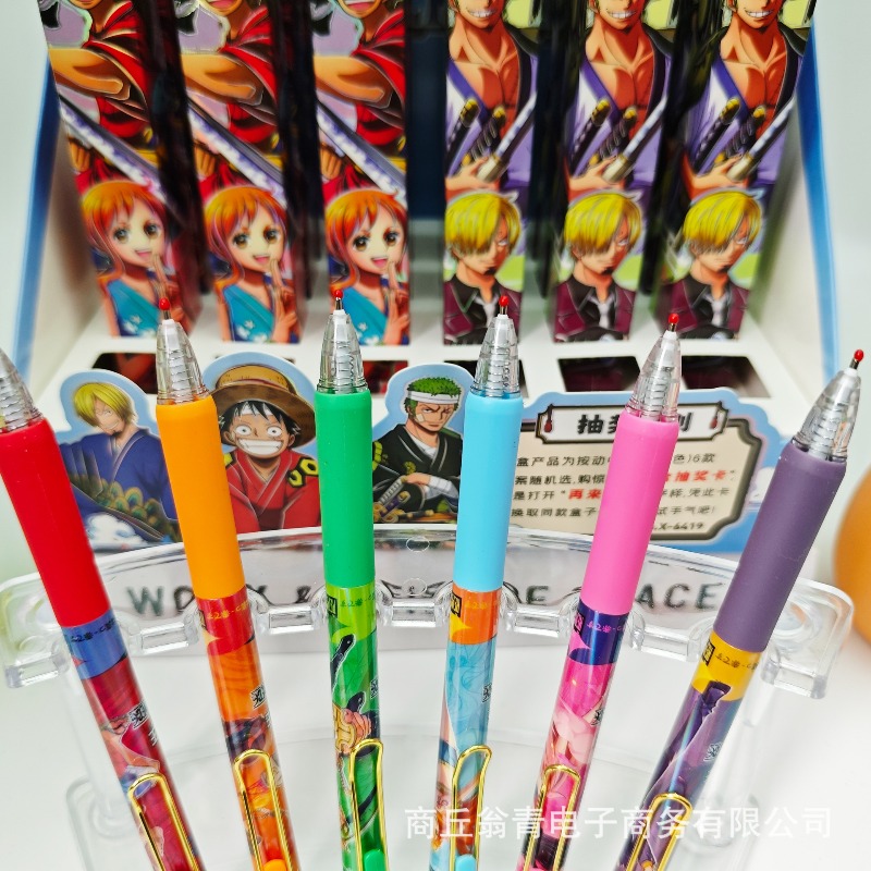 24PCS New Anime One Piece Seri - Stationery Supplier ulasan dan harga